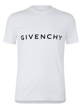NWT Mens GIVENCHY Logo Crewneck T-Shirt